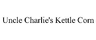 UNCLE CHARLIE'S KETTLE CORN