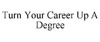 TURN YOUR CAREER UP A DEGREE