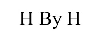 H BY H