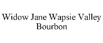 WIDOW JANE WAPSIE VALLEY BOURBON