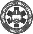 DIVING MEDICINE FIRST RESPONDER ·NBDHMT·