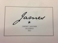 JAMES CABERNET SAUVIGNON CALIFORNIA 2012