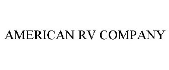 AMERICAN RV COMPANY