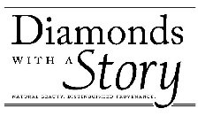 DIAMONDS WITH A STORY NATURAL BEAUTY. DISTINGUISHED PROVENANCE.