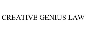 CREATIVE GENIUS LAW