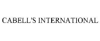 CABELL'S INTERNATIONAL