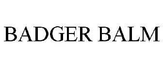 BADGER BALM