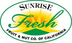 SUNRISE FRESH FRUIT & NUT CO. OF CALIFORNIA
