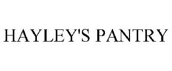 HAYLEY'S PANTRY