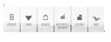 ACCOUNTS LOANS BUSINESS INVESTMENTS & INSURANCE LOCATIONS ABOUT