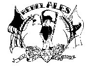 REBEL ALES BREWING CO. REBEL AND DRINK FREELY AD ON