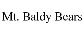 MT. BALDY BEARS