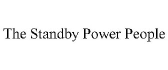 THE STANDBY POWER PEOPLE