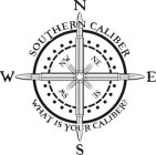 SOUTHERN CALIBER WHAT IS YOUR CALIBER? NESW NW NE SE SW