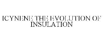 ICYNENE THE EVOLUTION OF INSULATION