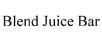 BLEND JUICE BAR