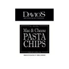 DAVIO'S NORTHERN ITALIAN STEAKHOUSE ALL NATURAL MAC & CHEESE PASTA CHIPS, PREMIUM SEMOLINA MADE WITH BLEND OF THREE CHEESES