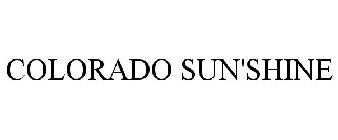 COLORADO SUN'SHINE