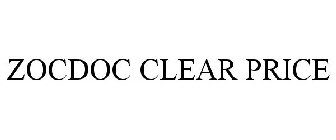 ZOCDOC CLEAR PRICE