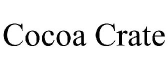 COCOA CRATE