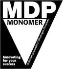 MDP MONOMER INNOVATING FOR YOUR SUCCESS 10-METHACRYLOYLOXYDECYL DIHYDROGEN PHOSPHATE