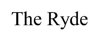 THE RYDE