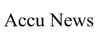 ACCU NEWS