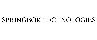 SPRINGBOK TECHNOLOGIES