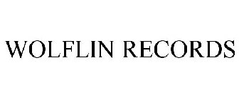 WOLFLIN RECORDS