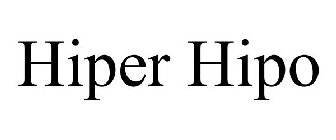 HIPER HIPO