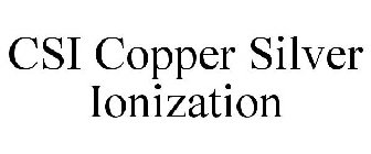 CSI COPPER SILVER IONIZATION