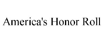 AMERICA'S HONOR ROLL