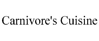 CARNIVORE'S CUISINE