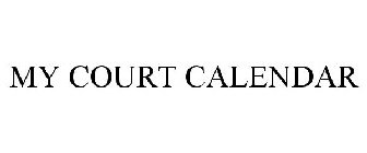 MY COURT CALENDAR