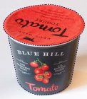 BLUE HILL 100% GRASS-FED COWS ALL NATURAL YOGURT TOMATO BLUE HILL TOMATO YOGURT KNOW THY FARMER MAPLE IS THIS YOGURT'S SECRET INGREDIENT, THE PERFECT PARTNER FOR THE RIPEST TOMATO