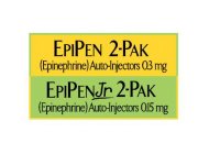 EPIPEN 2-PAK EPIPEN JR 2-PAK (EPINEPHRINE) AUTO-INJECTORS 03 MG 015 MG