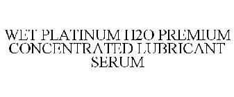 WET PLATINUM H2O PREMIUM CONCENTRATED LUBRICANT SERUM