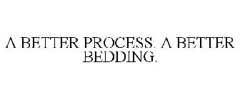 A BETTER PROCESS. A BETTER BEDDING.