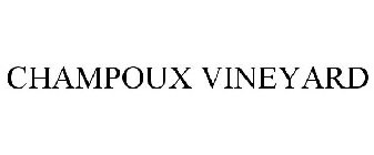 CHAMPOUX VINEYARD