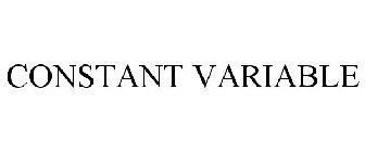 CONSTANT VARIABLE