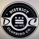 DISTRICT CLOTHING DC EST. 1973