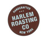 HANDCRAFTED HARLEM ROASTING CO NEW YORK