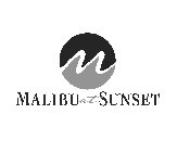 M MALIBU AT SUNSET