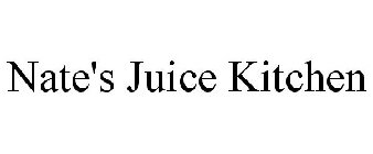 NATE'S JUICE KITCHEN