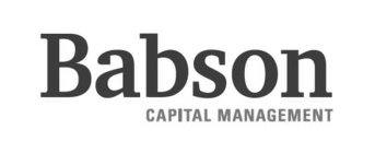 BABSON CAPITAL MANAGEMENT