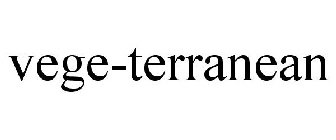 VEGE-TERRANEAN