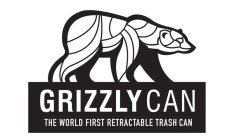 GRIZZLY CAN THE WORLD'S FIRST RETRACABLE TRASH CAN