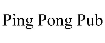PING PONG PUB