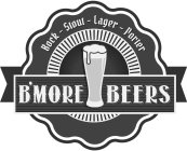 BOCK STOUT LAGER PORTER B'MORE BEERS