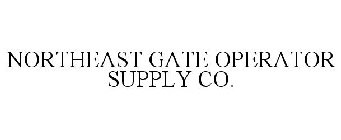 NORTHEAST GATE OPERATOR SUPPLY CO.